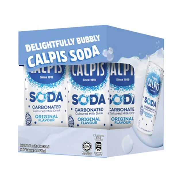 Calpis Soda Original 320mlx4