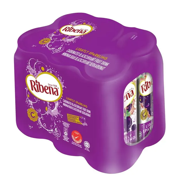 Ribena Sparkling B/currant Can 320mlx6
