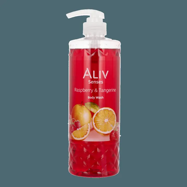 Aliv Body Wash 900ml Rapsberry Tangerine