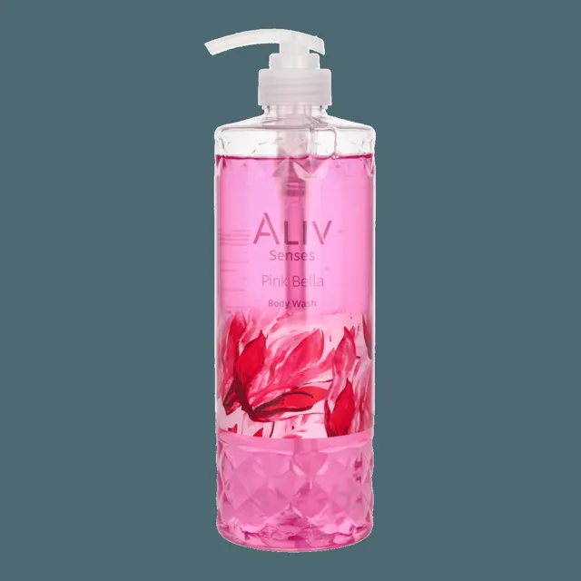 Aliv Body Wash 900ml Pink Bella