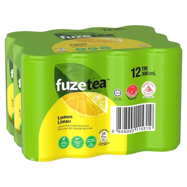 Fuze Tea Ice Lemon Tea 300mlx12