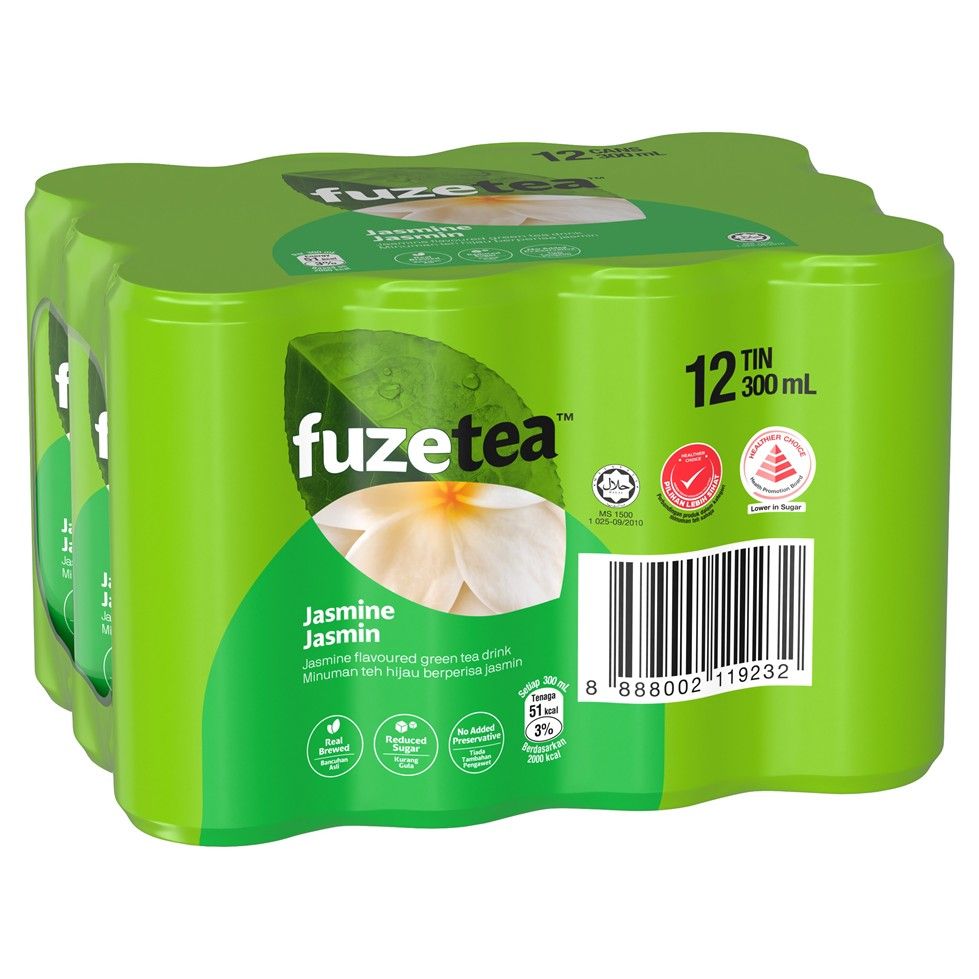 Fuze Tea Jasmine Green Tea 300mlx12