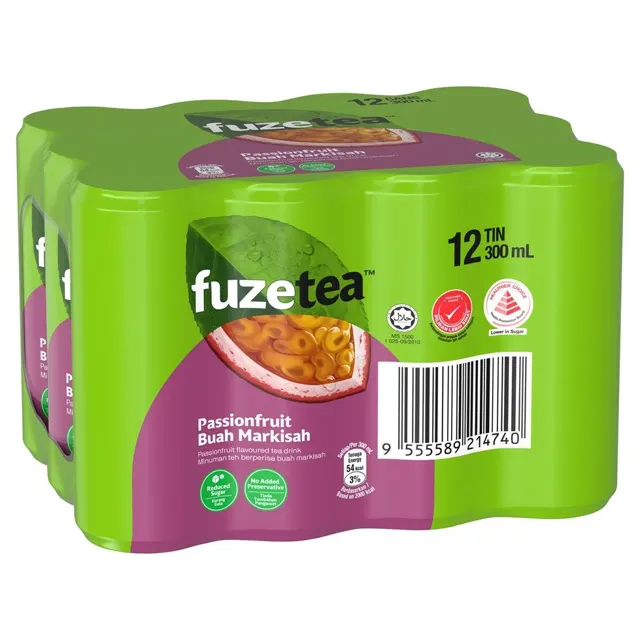 Fuze Tea Passion Fruit Tea 300mlx12