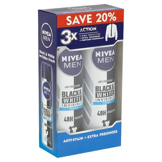 Nivea (m) Deo Spr D.c Sensitive 2×150ml