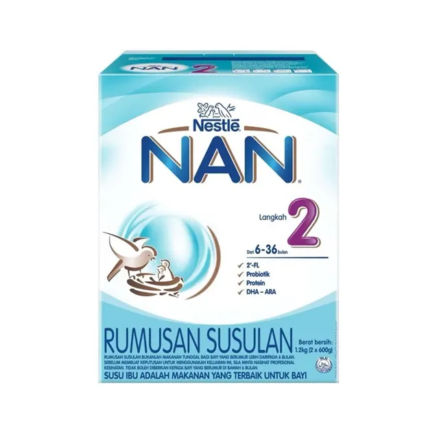 Nestle Nan 2 Bib 1.2kg