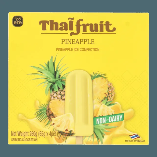 Ete Thai Fruit Pineapple Flv 65gx4