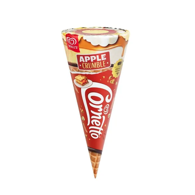 Walls Cornetto Apple Crumble Ice Cream 134ml