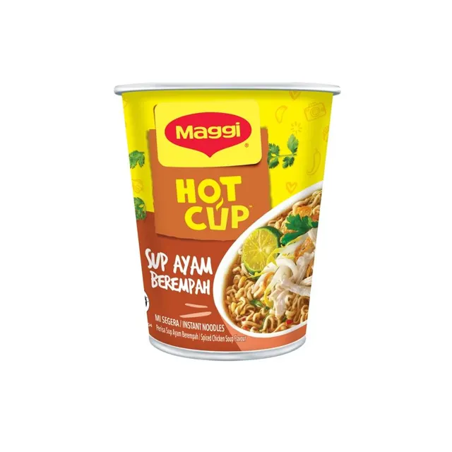 Maggi Hot Cup Sup Ayam Berempah 59g