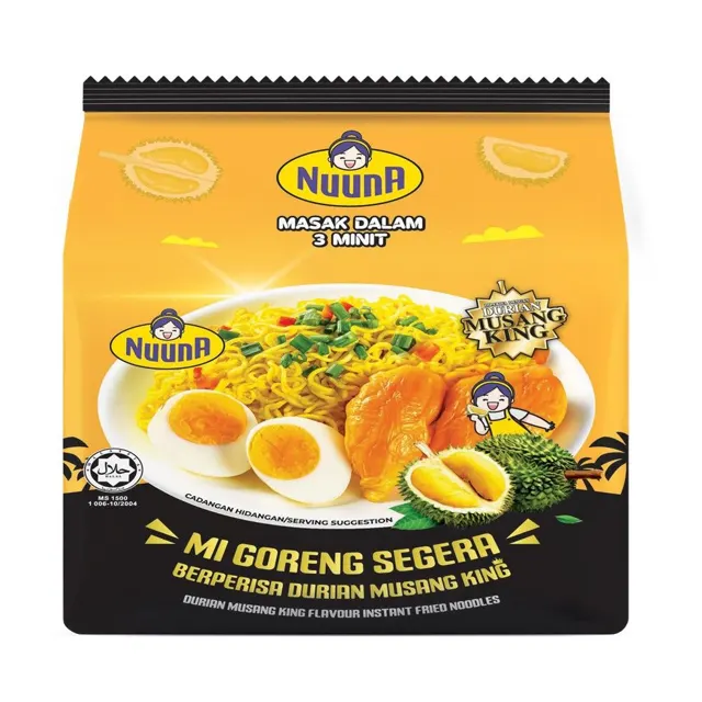 Nuuna Mi Goreng Segera Musang King 4×78g