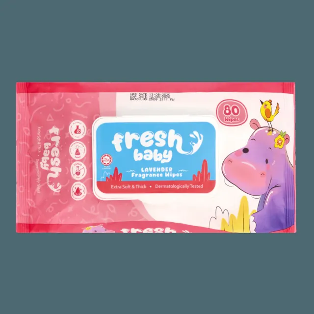 Fresh Baby Wipes 80S