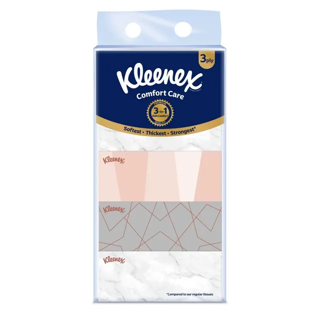 Kleenex Aroma Facial Tissue Box 3Ply 80sheets x 5