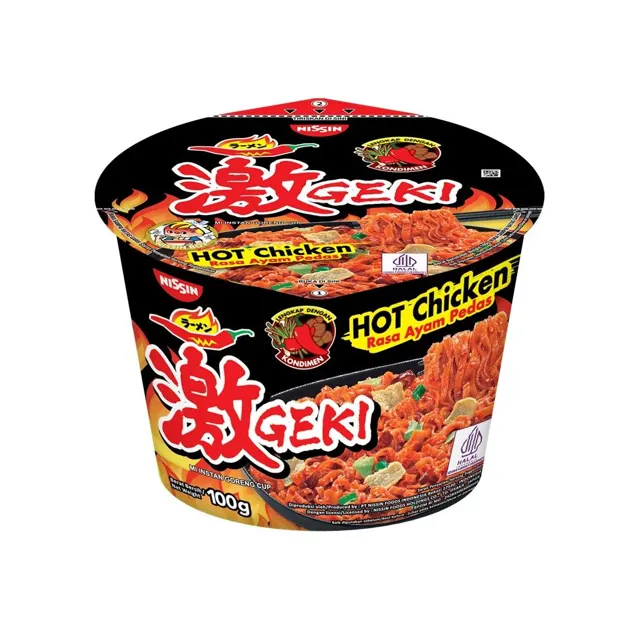 Nissin Geki Hot Chicken Bowl 100g