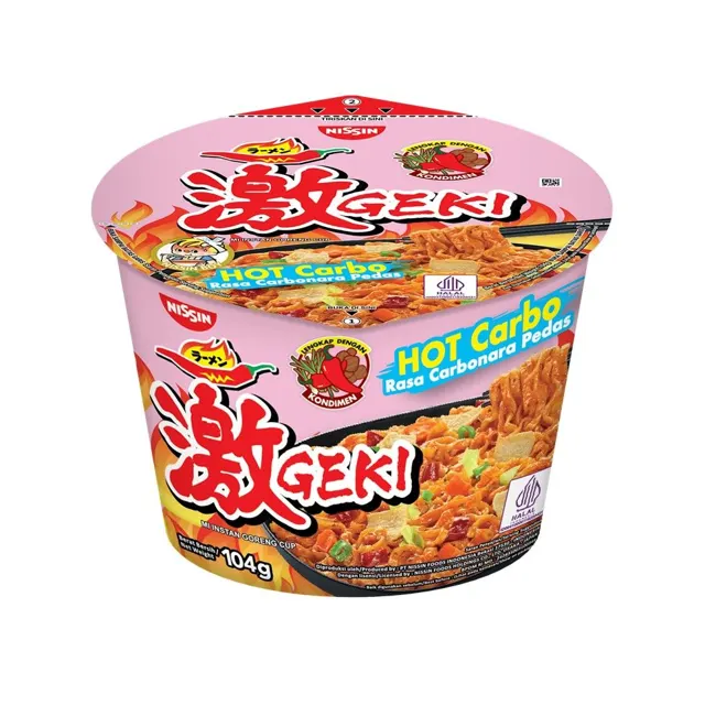 Nissin Geki Hot Carbo Bowl 104g