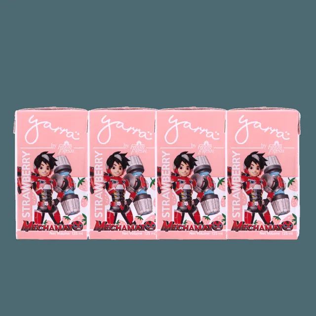 Yarra Strawberry Milk UHT 125mlx4