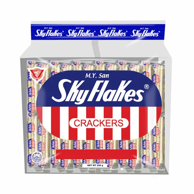 Sky Flakes Garlic Snack Pack 250g
