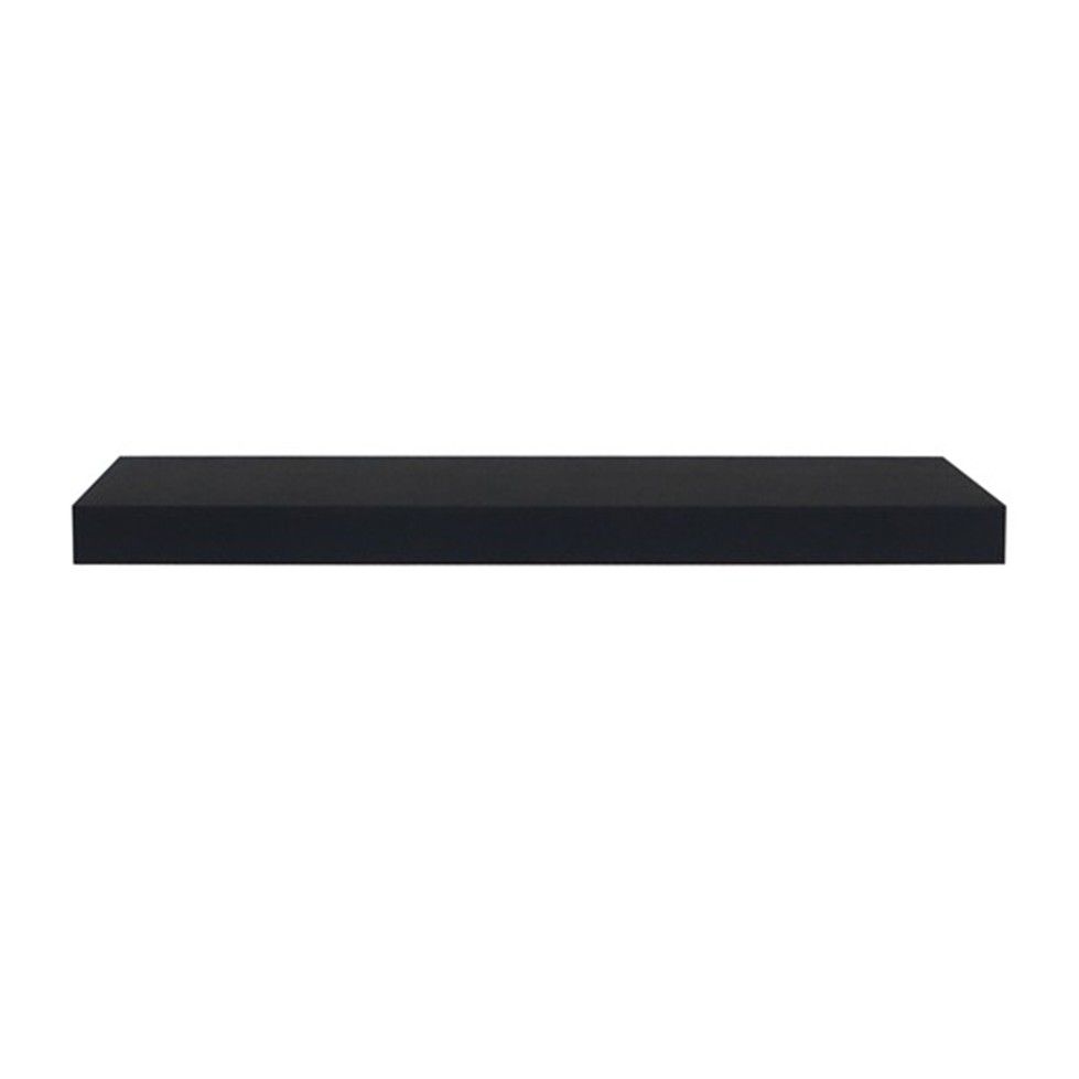 60cm Wall Shelf 3.8cm Thickness Black