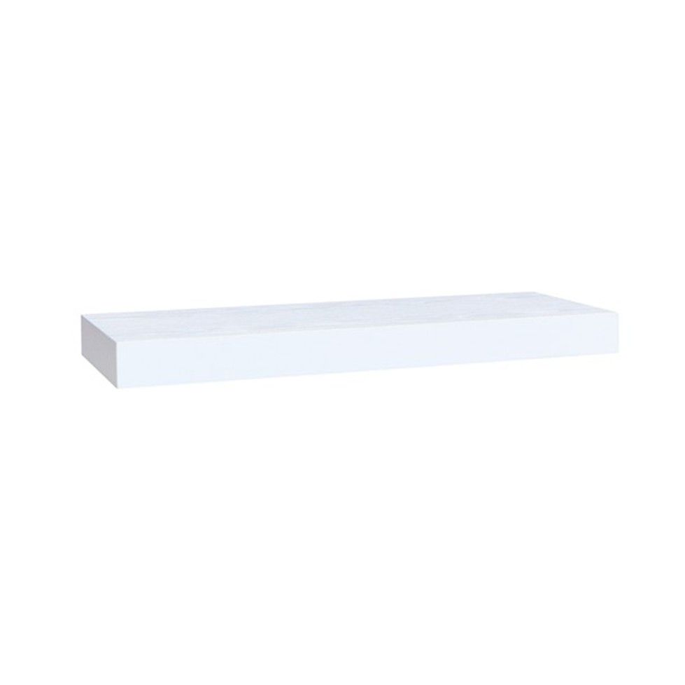 60cm Wall Shelf 5cm Thickness White