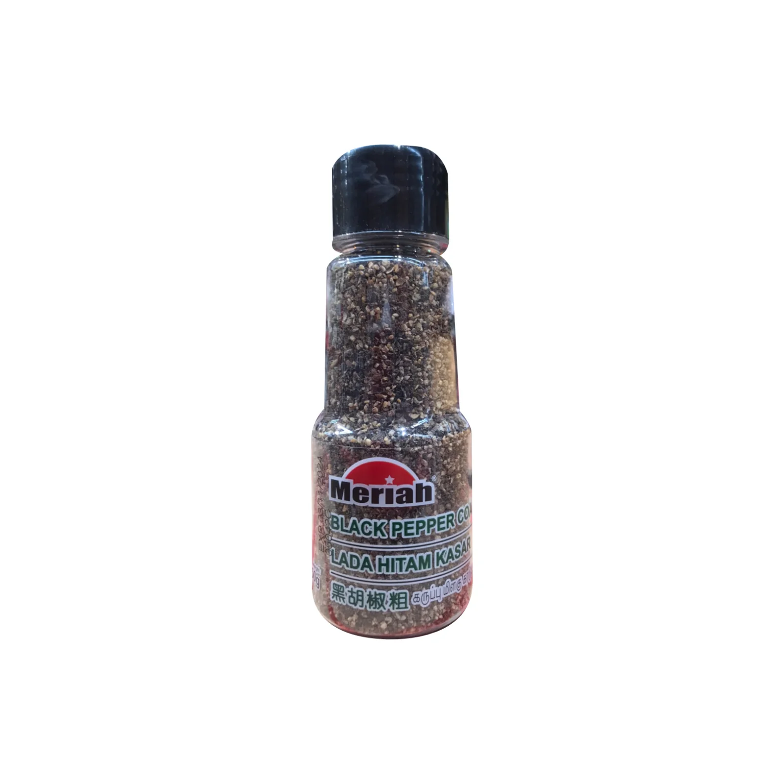Meriah Black Pepper Coarse 50g (pet)