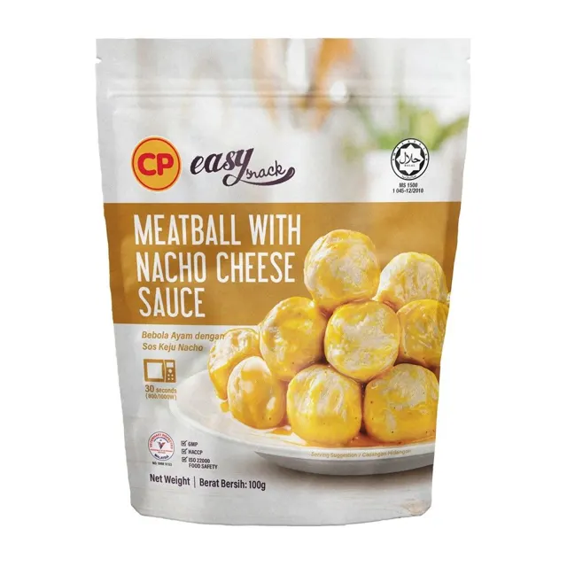 Cp Meatball With Nacho Cheese 100g