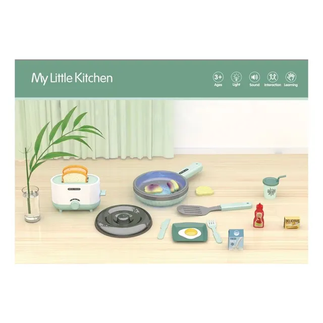 Electric Toy Pretend Set-Breakfast Set