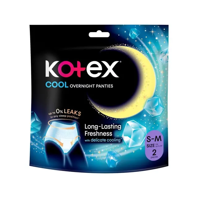 Kotex Overnight Panties Cool S-M 2S