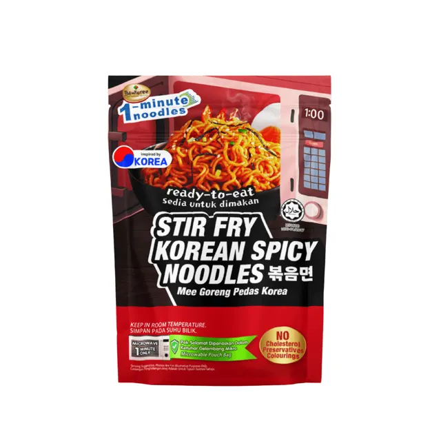 Bentoree Rte Korean Stir Fry Ndls 155g