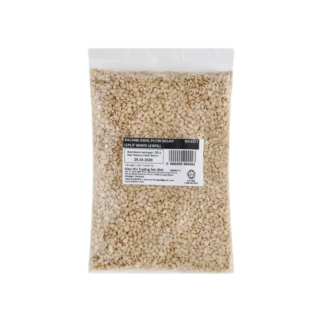 Lotuss Kacang Dhal Putih Belah 300g