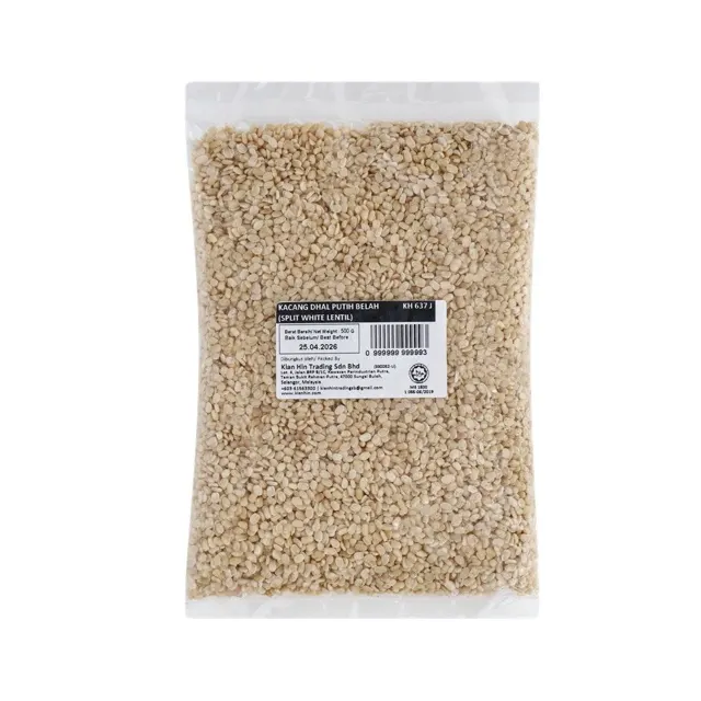 Lotuss Kacang Dhal Putih Belah 500g