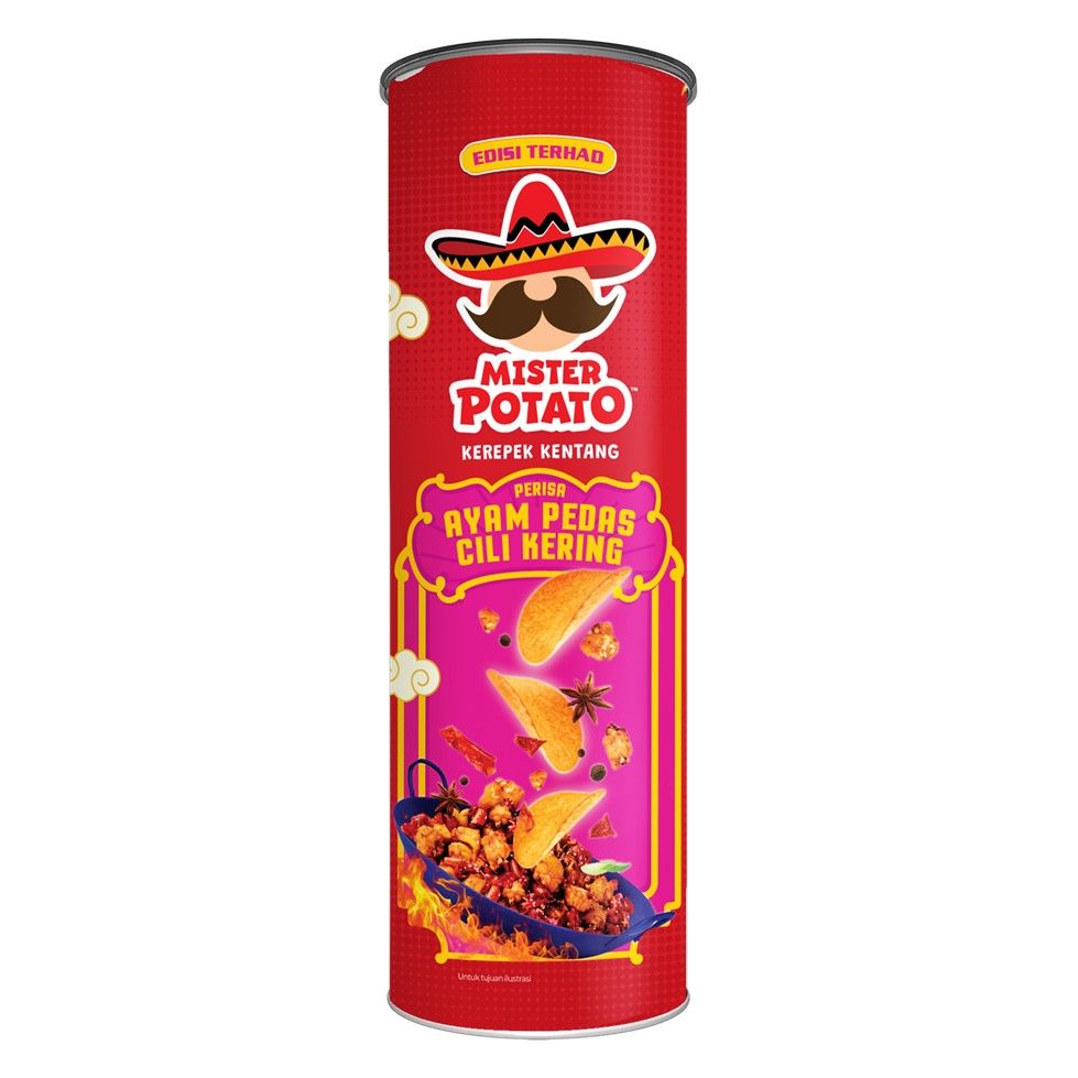 Mister Potato Crisps La Zi Ji 125g