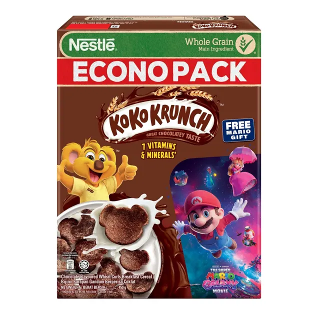 Nestle Koko Krunch/Honey Stars Breakfast Cereal Assorted