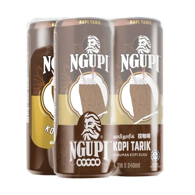 Zus Ngupi Kopi Tarik 240mlx4