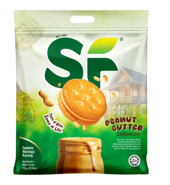 Sf Peanut Butter Sandwich 300g