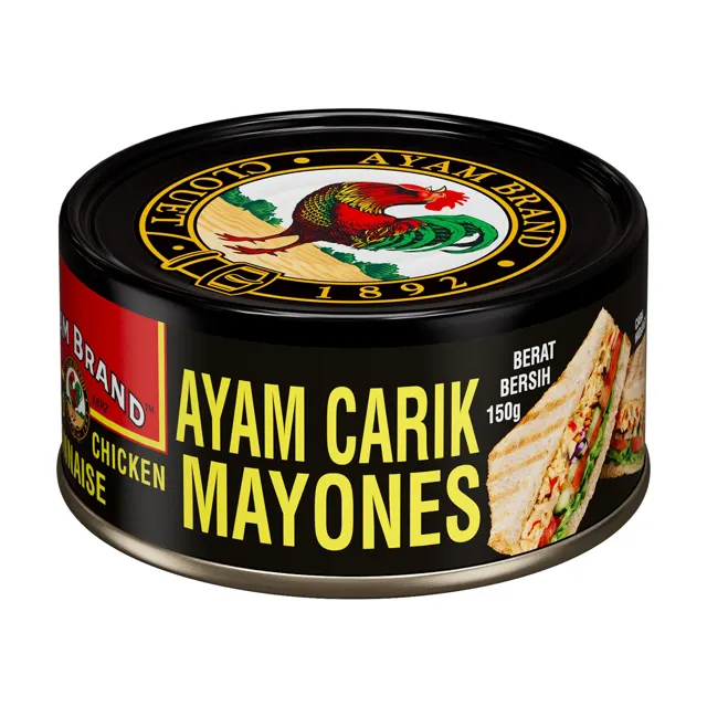 Ayam Brand Pulled Chicken B/pepper 150g