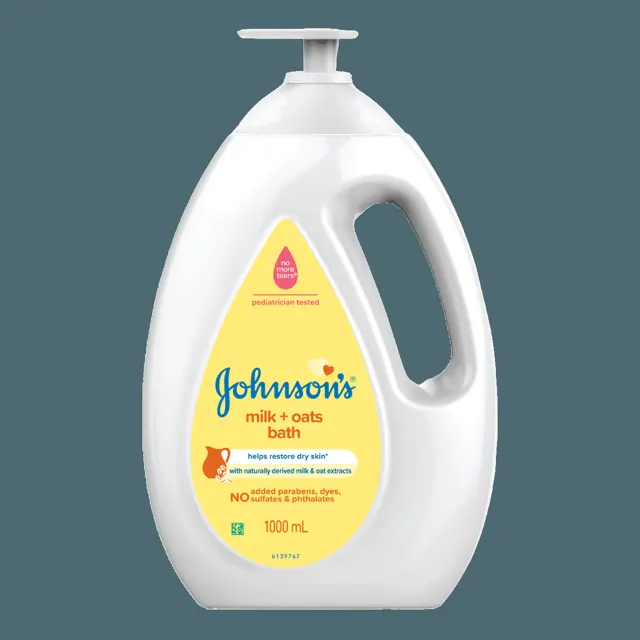 Johnsons Baby Bath Milk + Oat 1L