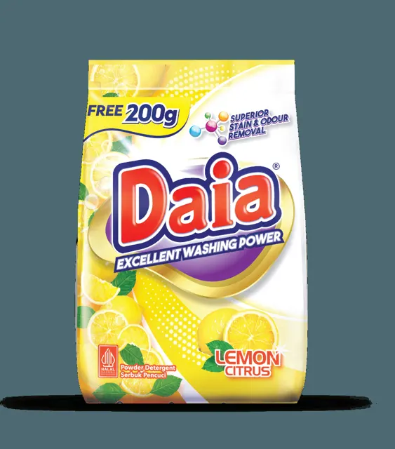 Daia Pwd Det Lemon 2.3kg+200g