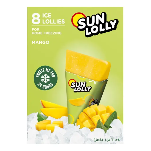Sun Lolly Mango 60mlx8