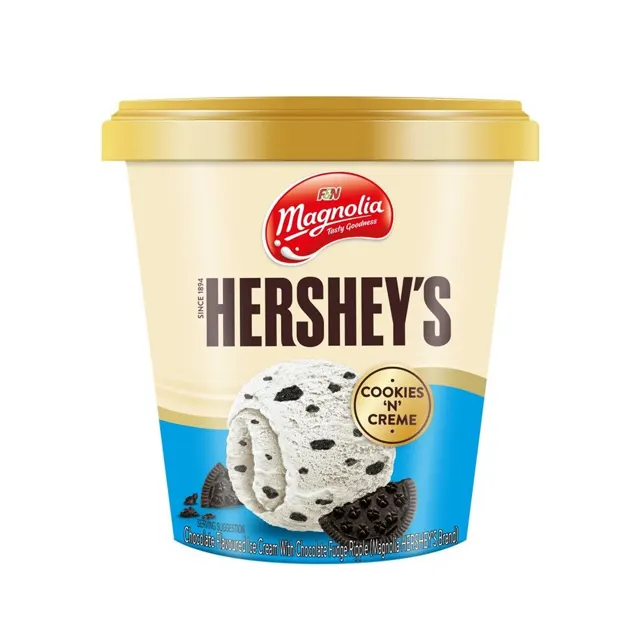 Magnolia Hershey's Cookies Ice Cream Tub 750ml