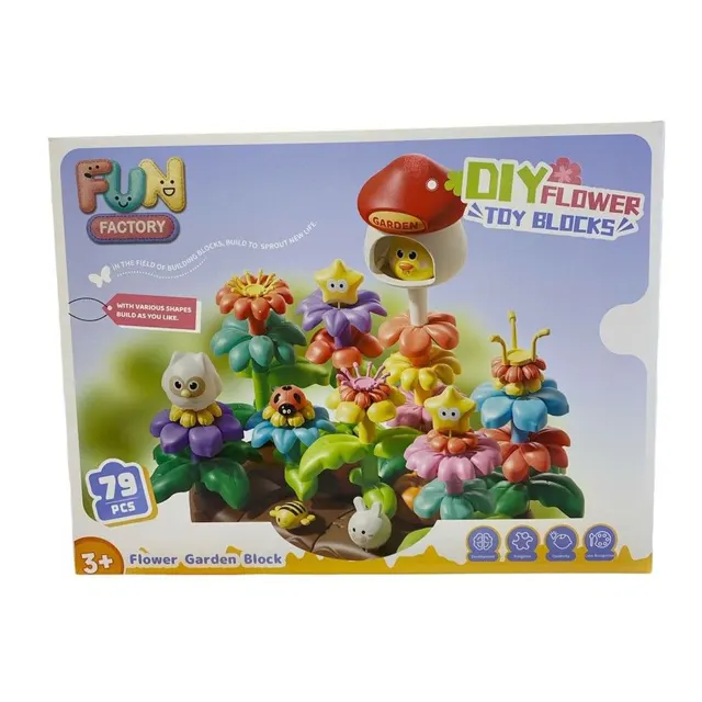 Fun Factory Flower Fun Building Blocks 79PCS