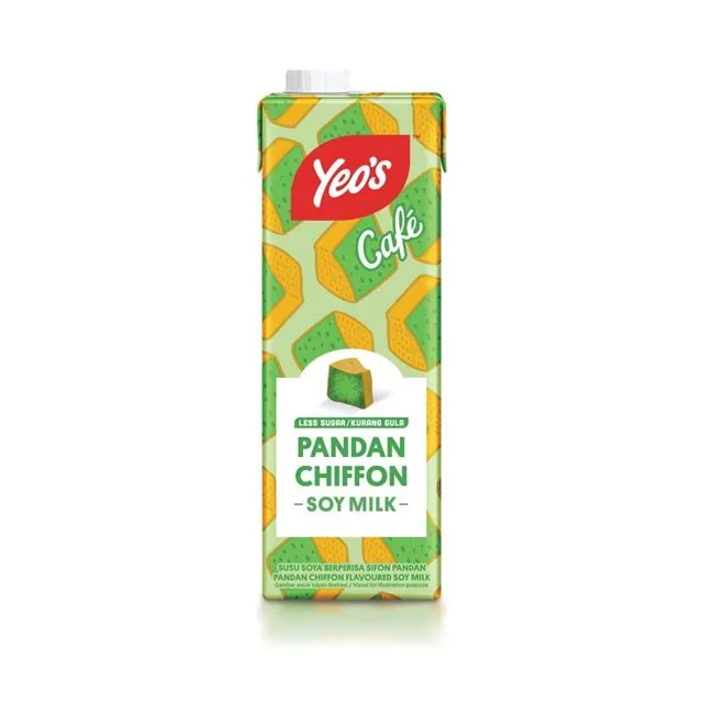 Yeos Soy Pandan Chiffon 1L