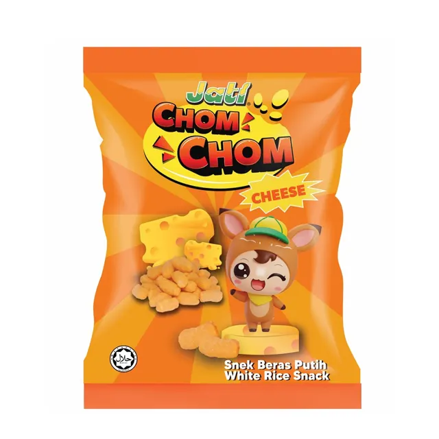 Jati Chom Chom Cheese Rice Snack 8×14g