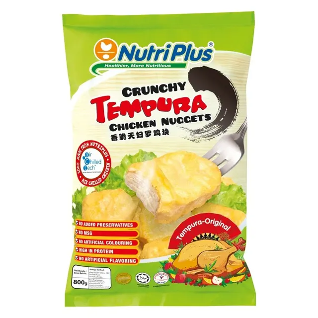 Nutriplus Tempura Nugget Original 800g