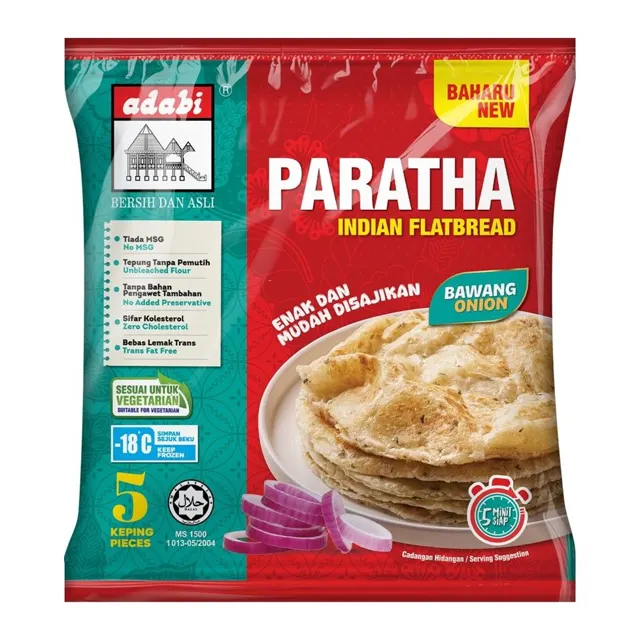Adabi Paratha Bawang 5PCS 400g