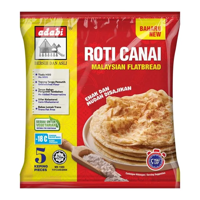 Adabi Roti Canai 5PCS 400g