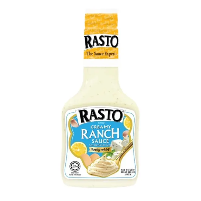 Rasto Creamy Ranch Sauce 250g