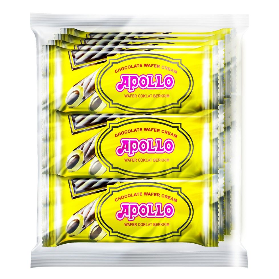 Apollo Chocolate Stick Wafer 3×16g