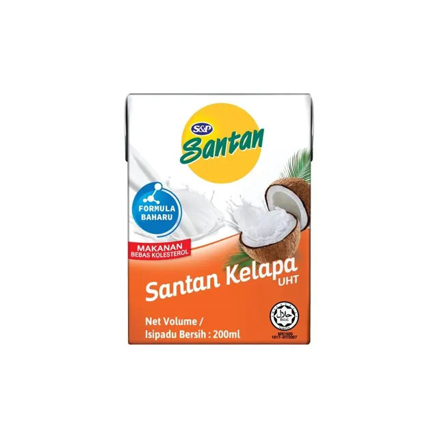 S+p Santan Coconut Milk Original 200ml