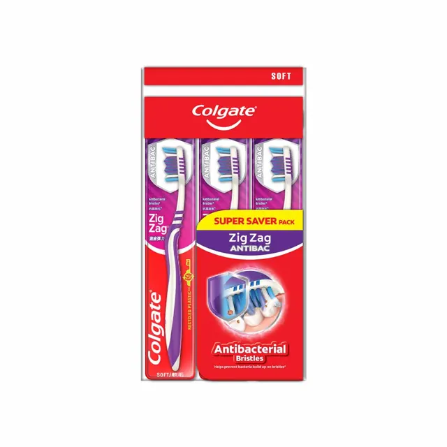 Berus Gigi Colgate (Zig Zag - Soft