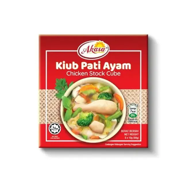Akasa Chicken Stock Cube 60g