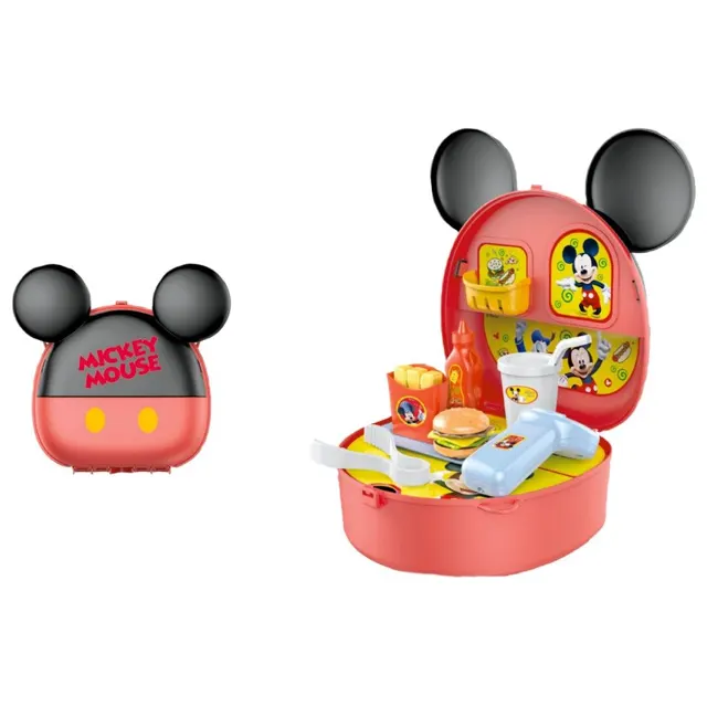 Mickey 2in1 Handbag Burger Shop Set