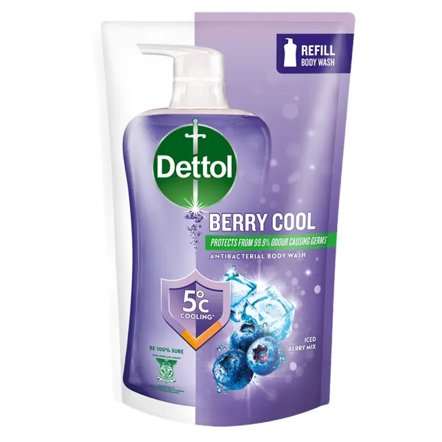 Dettol Bw Berry Cool Refill 800g-950g